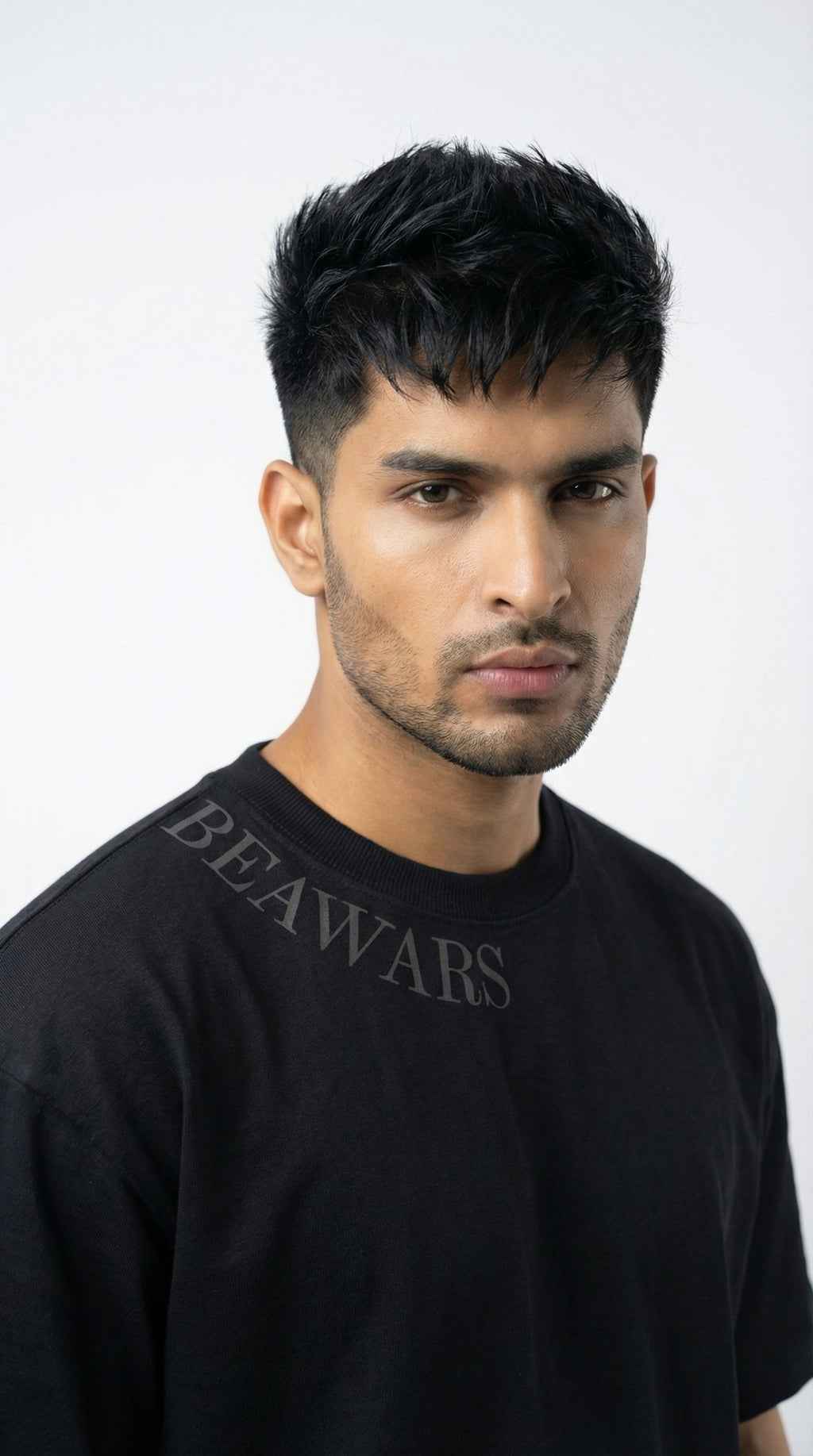 BOXY-BLACK T-SHIRT