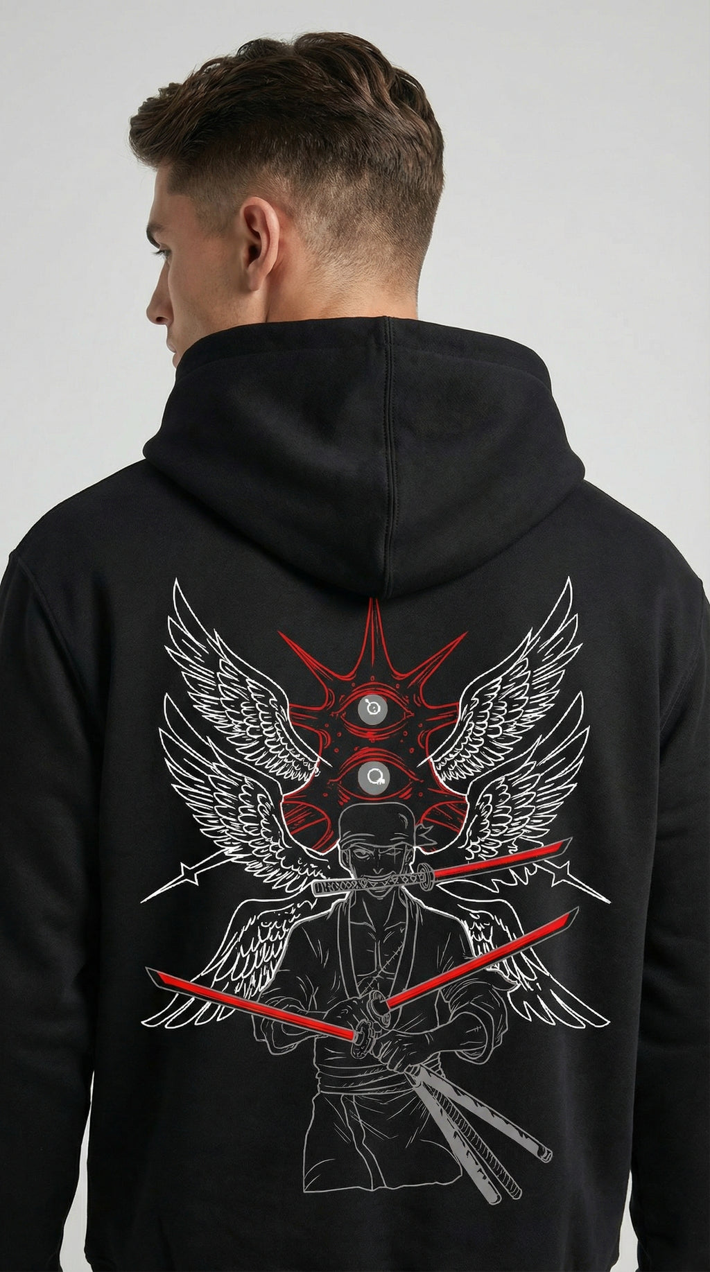 KURO HOODIE  /  黒 フーディー