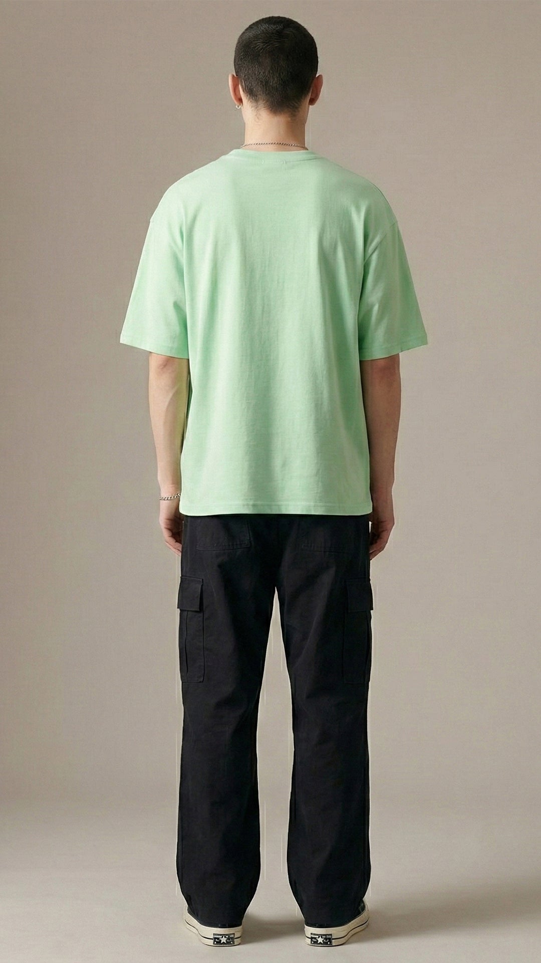 Boxy Fit  - Classic Aqua Green